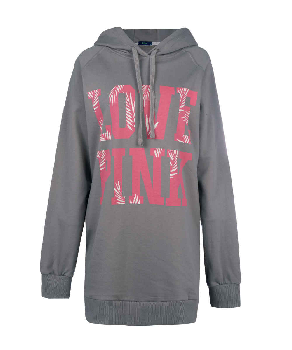 Sweat à capuche en coton pour femme Modèle 50783