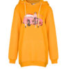 Sweat à capuche en coton pour femme Modèle 51604