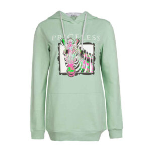 Sweat à capuche en coton pour femme Modèle 54230
