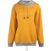 Sweat à capuche en coton pour femme Modèle 80033