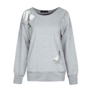Sweat en coton pour femme Modèle 54355
