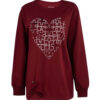 Sweat en coton pour femme Modèle 83931