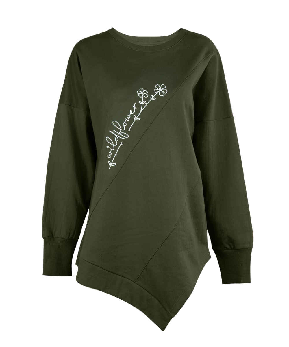 Sweat en coton pour femme Modèle 83941