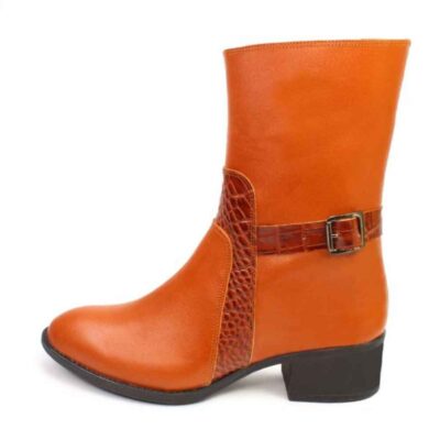 Bottes en cuir pour femmes Cheville – Modèle A248