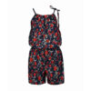 Combinaison fleurie pour femmes à jambes courtes Laleh