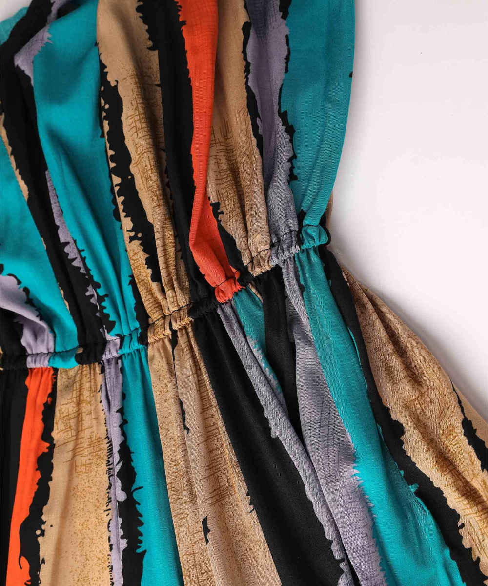 Combinaison rayée pour femmes à jambes larges Hila