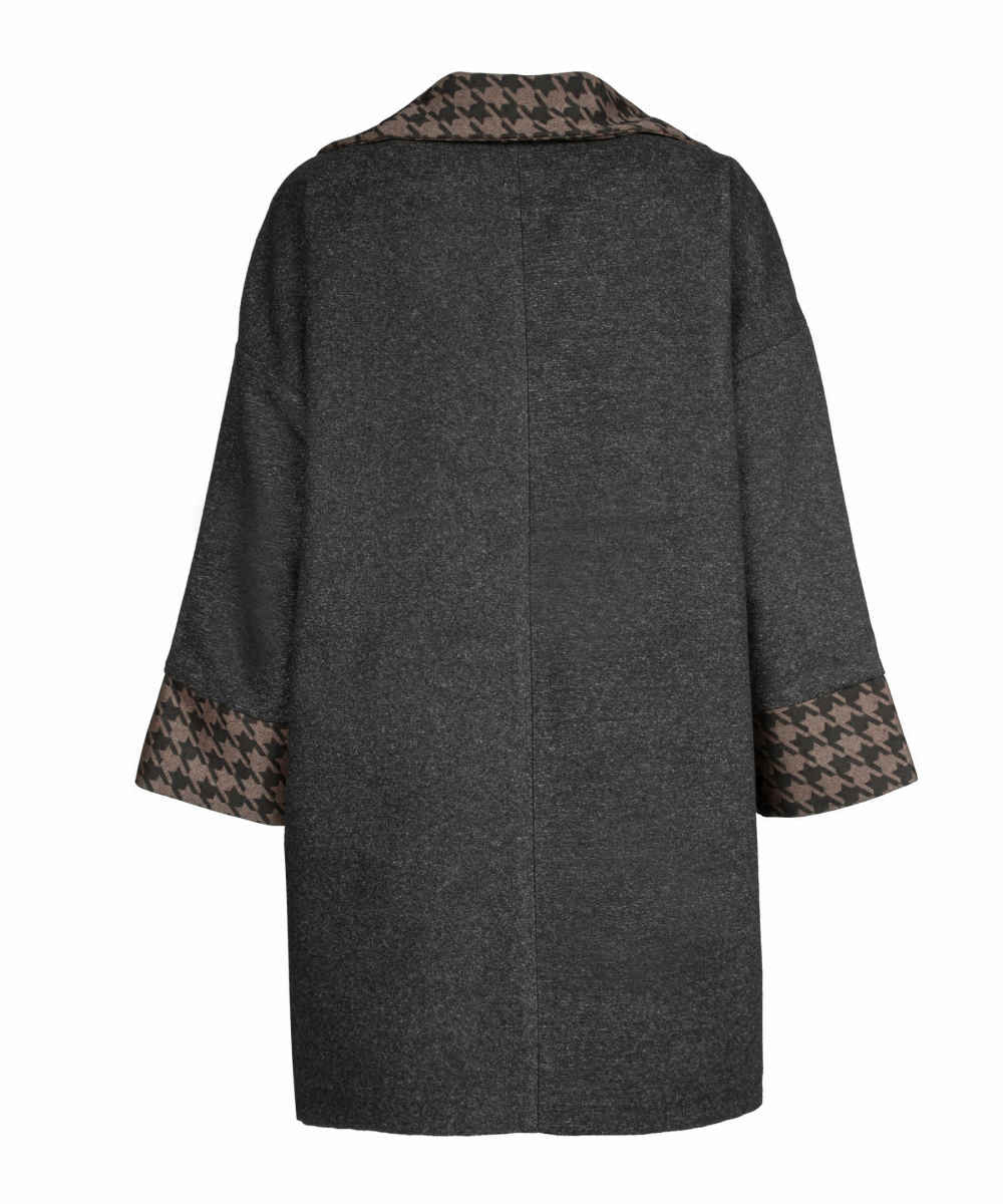 Manteau Croisé en Laine à la Mode pour Femmes – 54726