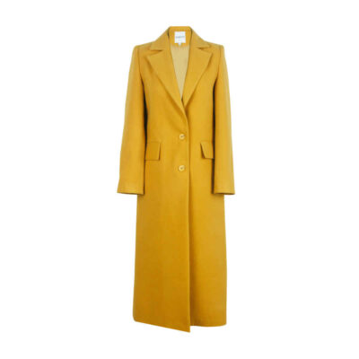 Manteau double boutonnage pour femme avec silhouette ajustée