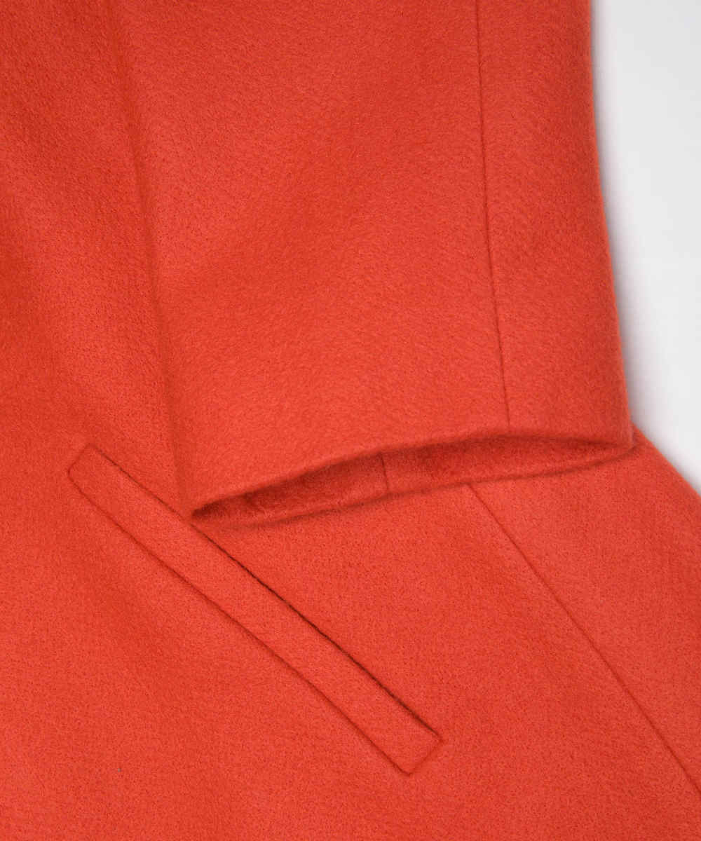 Manteau Croisé en Coton pour Femmes – Élégant & Confortable