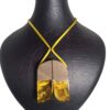 Collier Bois & Résine Artisanal Style Audacieux Kooh