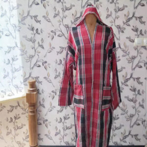 Persian Handmade Bathrobe – 100% Cotton, Traditional Peshtemal Design
