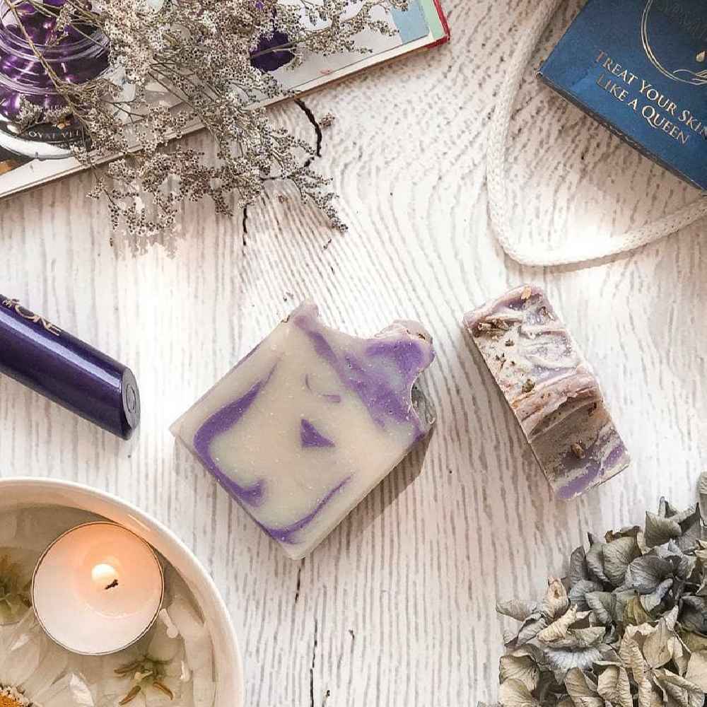 Savon naturel pour peau normale à la lavande (x6)