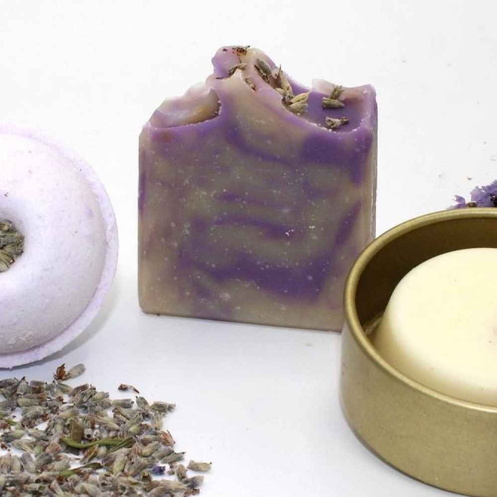 Savon naturel pour peau normale à la lavande (x6)