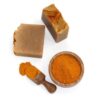 Savon naturel pour peau grasse au curcuma (x6)