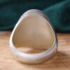 Bague en argent Dur-e Najaf islamique pour hommes Ali Un Wali Ullah