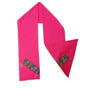 Châle Baloutche Brodé pour Femme Rose
