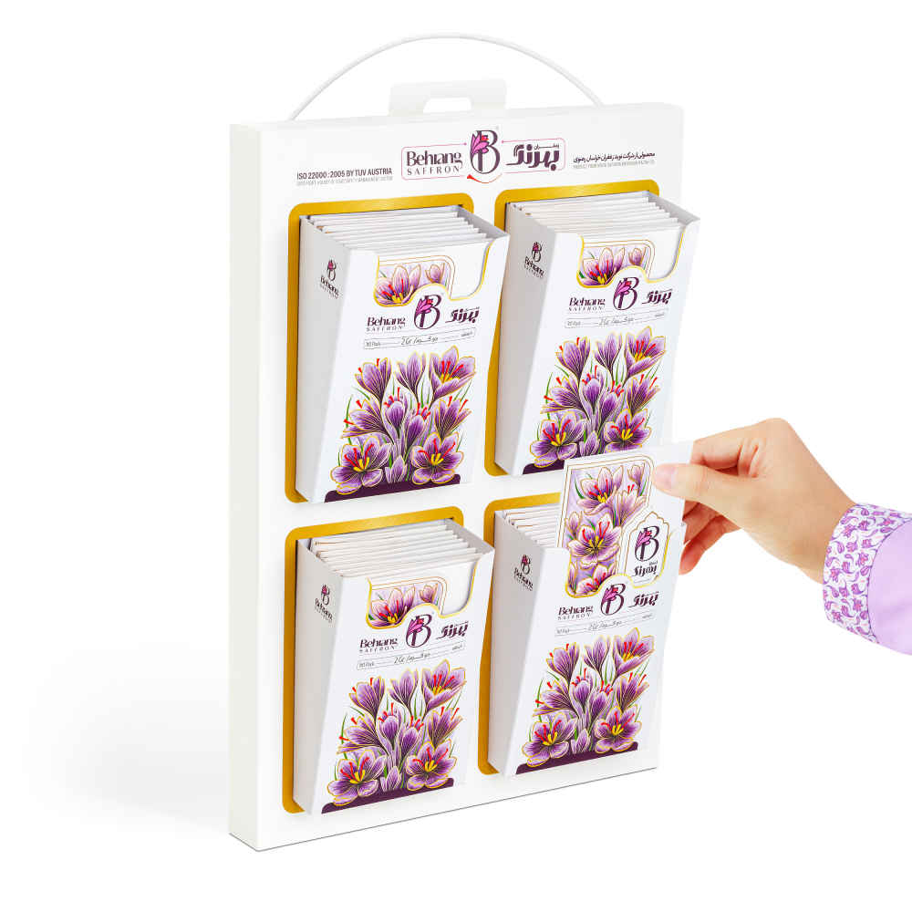 Safran persan authentique Sargol Behrang 2 Grams (40x)