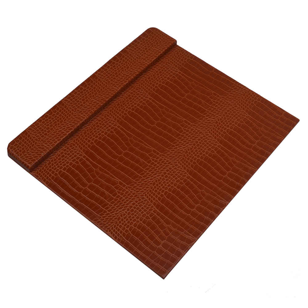 Ensemble de bureau en cuir marron – Collection de 10 pièces