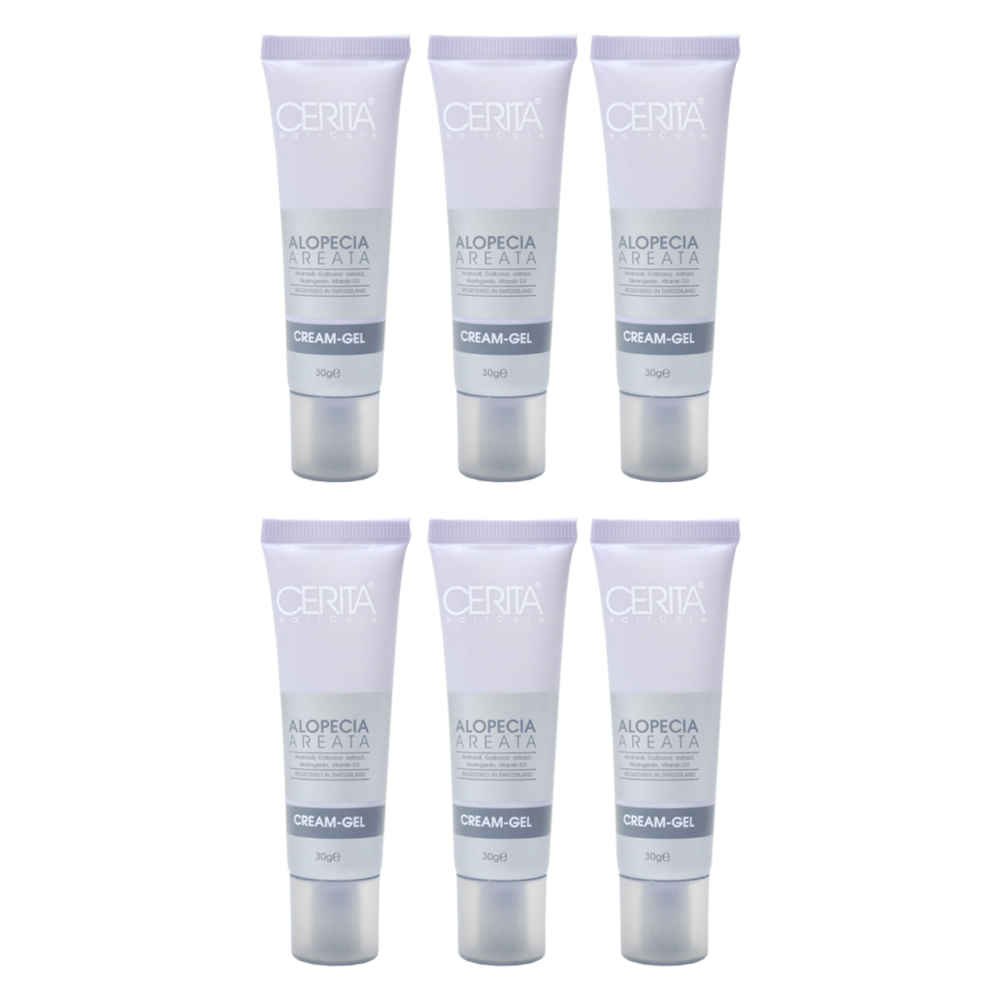 Cerita Crème Gel pour l’Alopécie Areata (x6)