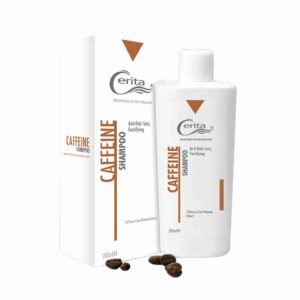 Shampooing à la caféine Cerita Anti-chute – Renforce les cheveux, réduit la chute des cheveux (Pack de 2)