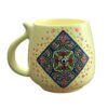 Tasse en céramique artisanale - Motif Dot Art, modèle Taraneh