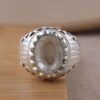 Bague en argent Dur-e Najaf persane pour hommes Élégance Atieh