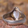 Bague en argent Dur-e Najaf persane pour hommes Élégance Bahman