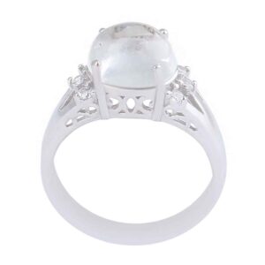 Bague en argent Dur-e Najaf pour femmes Engagement Bliss Hoora