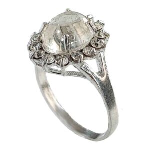 Bague en argent Dur-e Najaf pour femmes Engagement Bliss Nasrin