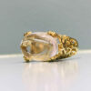 Bague en argent Dur-e Najaf pour femmes Artisan Negar