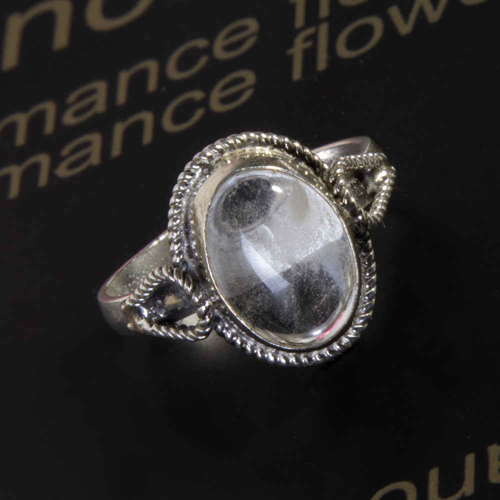 Bague en argent Dur-e Najaf pour femmes Engagement Zahra