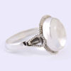 Bague en argent Dur-e Najaf pour femmes Engagement Zahra