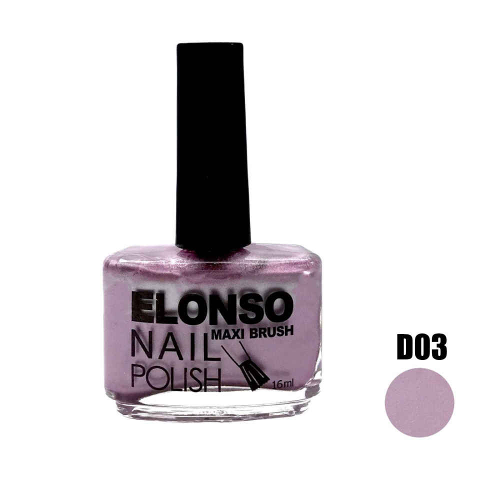 Vernis à ongles Halal finition brillante et pailletée et couleurs métalliques respirantes (6x)