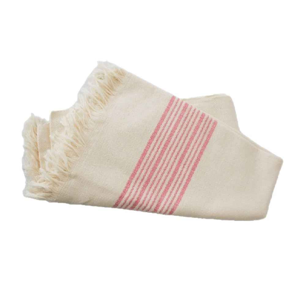 Serviette de plage et piscine en coton persan – Tissée à la main, légère et fine, modèle Aram (lot de 2)