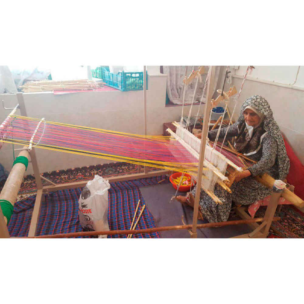 Serviette à main en coton persan – Tissée à la main Toebafi, modèle Zina (lot de 3)