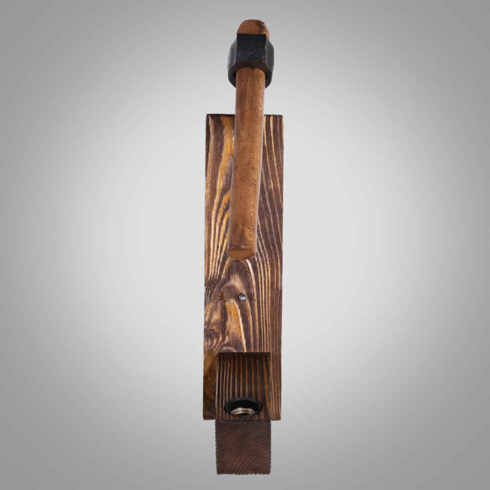 Applique murale en bois – Style moderne et minimaliste, esthétique cosy G7