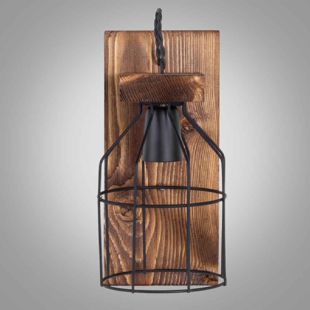 Applique murale en bois – Style moderne et minimaliste, esthétique cosy G11