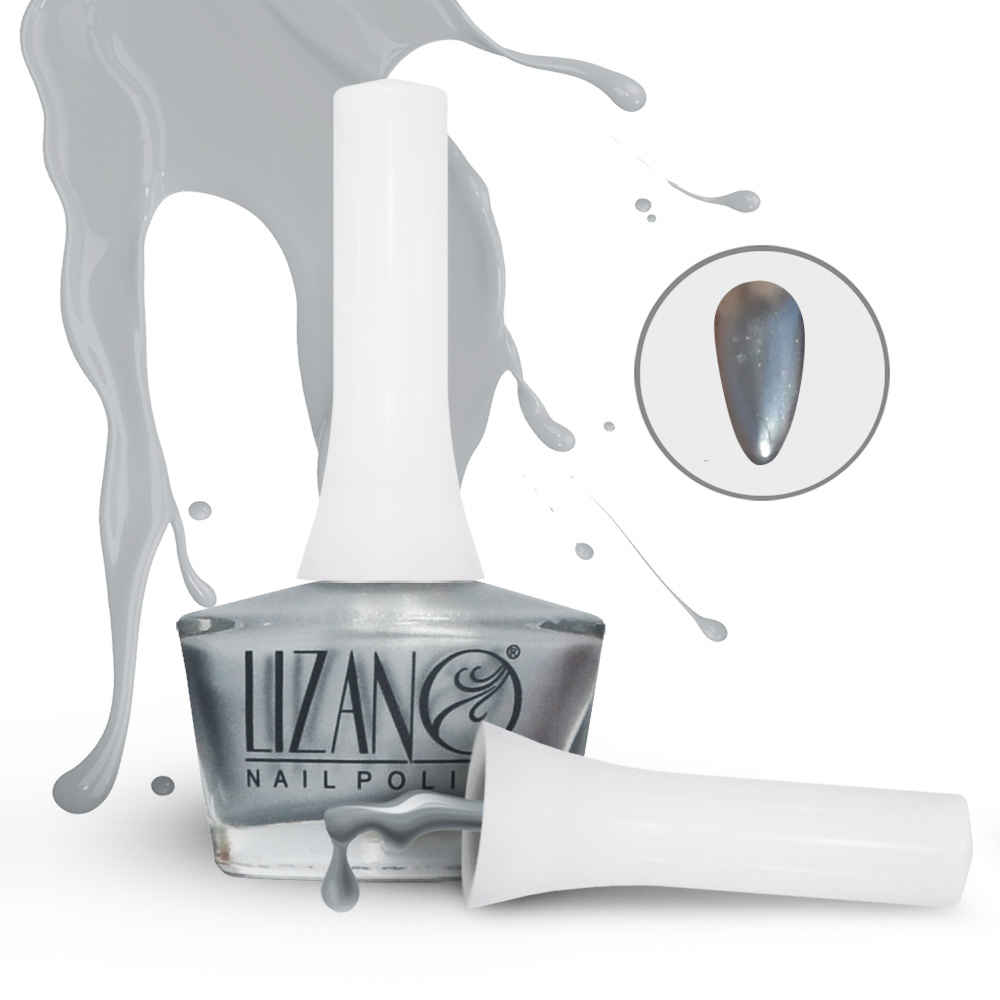 Vernis à ongles Halal finition brillante et pailletée et couleurs coquilles respirantes (6x)