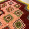 Tapis de sol macramé bohème tissé à la main – Motif Torkaman