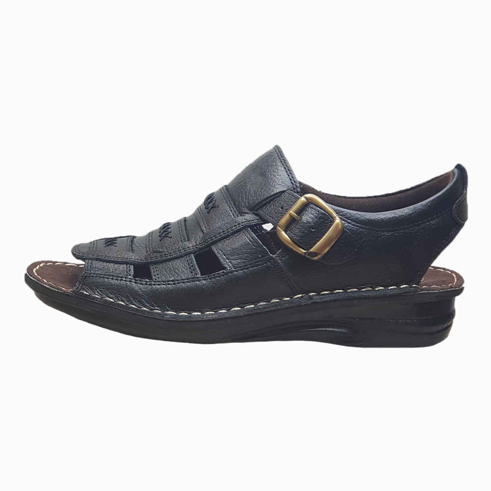 Sandales en cuir naturel pour hommes Modèle Floter