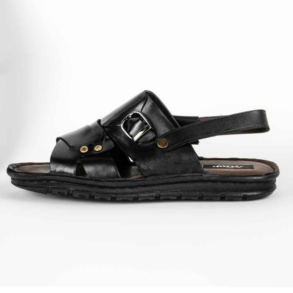 Sandales en cuir naturel pour hommes Modèle Jerico