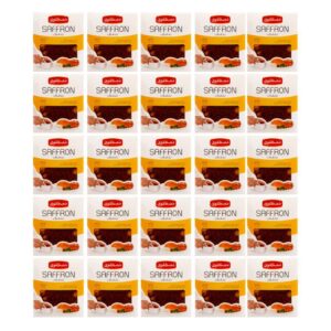 Safran persan authentique Sargol Mostafavi 1 Grams (25x)