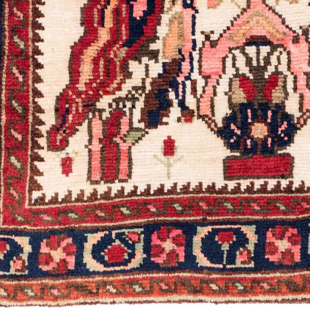 Sac de selle persan ancien – Tōbrag tissé à la main et de seconde main – Jalal