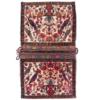 Sac de selle persan ancien – Tōbrag tissé à la main et de seconde main – Kian