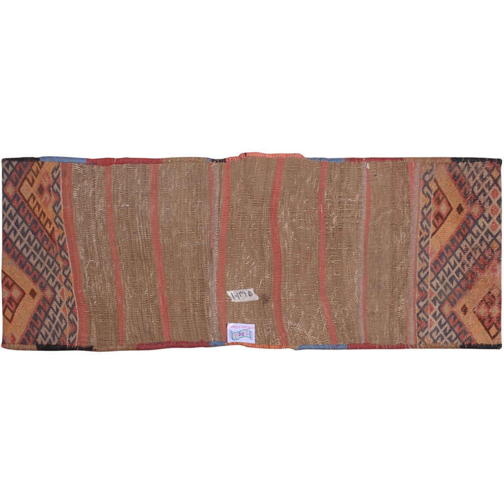 Sac de selle persan ancien – Tōbrag tissé à la main et de seconde main – Ramin