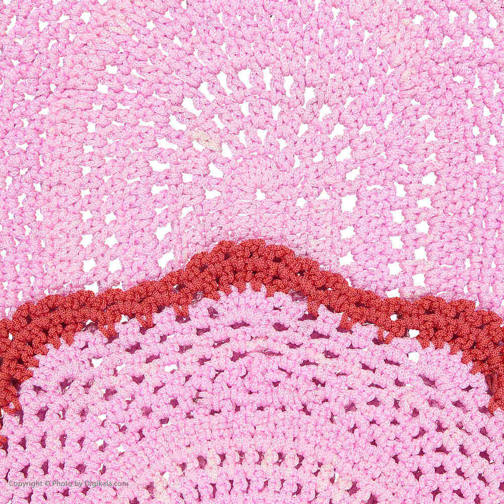 Tapis de sol macramé bohème tissé à la main – Motif Farshineh