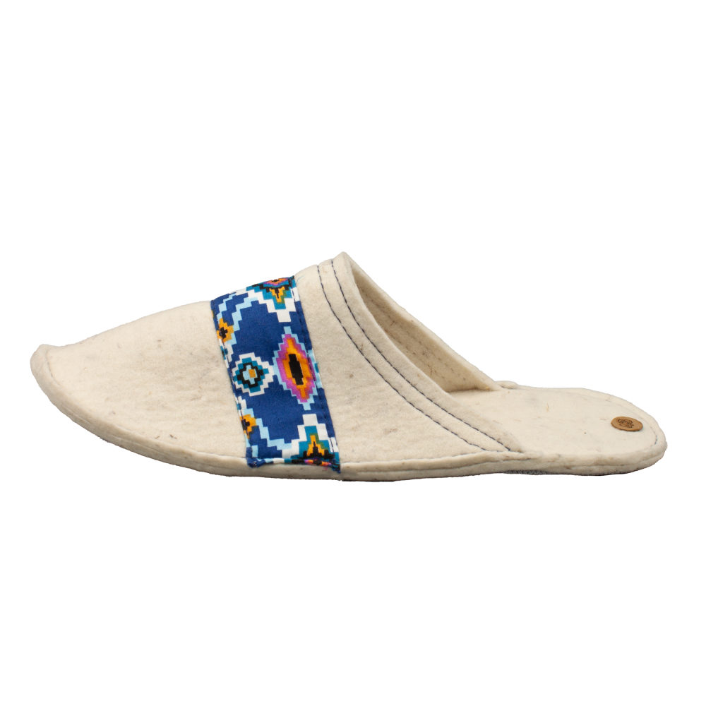 Pantoufles en feutre persan – Élégance traditionnelle