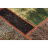 Tapis patchwork noué à la main persan vintage Baran