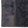 Tapis patchwork noué à la main persan vintage Sombre