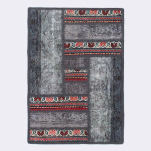 Tapis Kilim patchwork persan tissé à la main Diamond